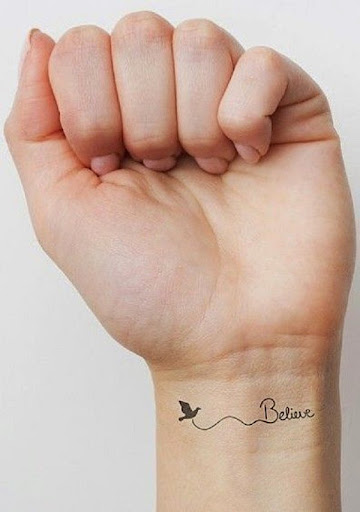 Tiny hand tattoos for girls