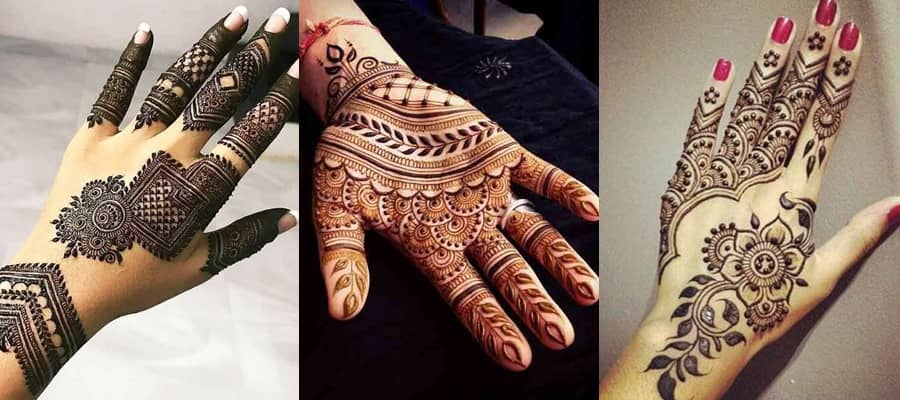 10 Trendy, Unique and Simple Mehandi Designs - Makeup Review And Beauty Blog
