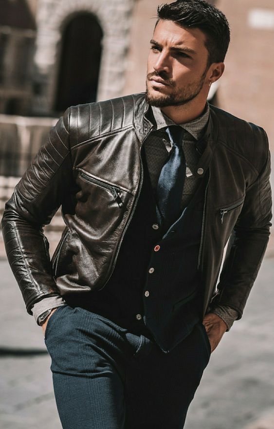 Go for Stylish Leather Jackets for a Semi-formal Occasion
