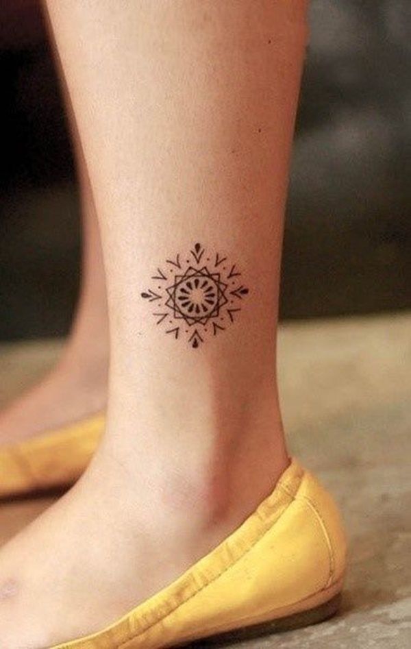 Small and Simple Leg Tattoos for Women