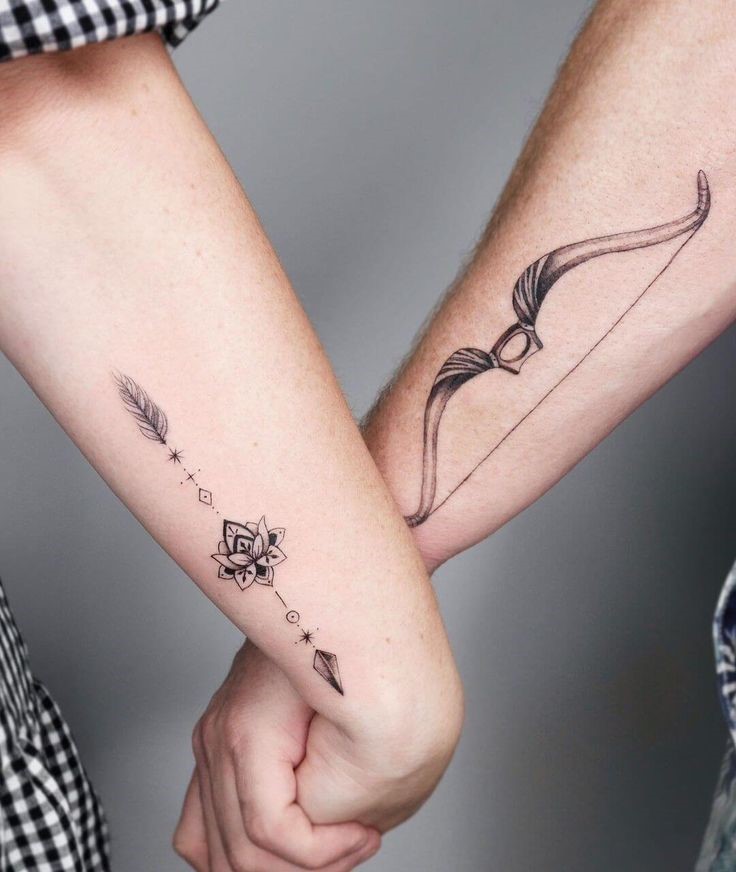 Cool Couple Tattoo